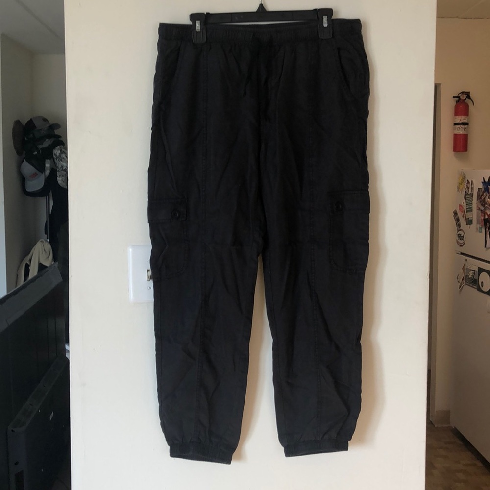 Black Cargo Pants